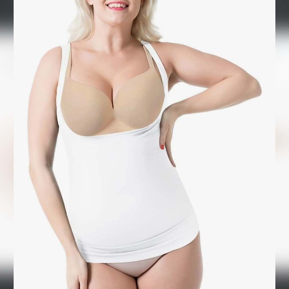 ๐๏ธ Underbust Shapewear Tank Tops - Tummy Control / Set Of 3 / Medium - Picture 3 of 7